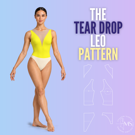 The Tear Drop Split Leo Pattern