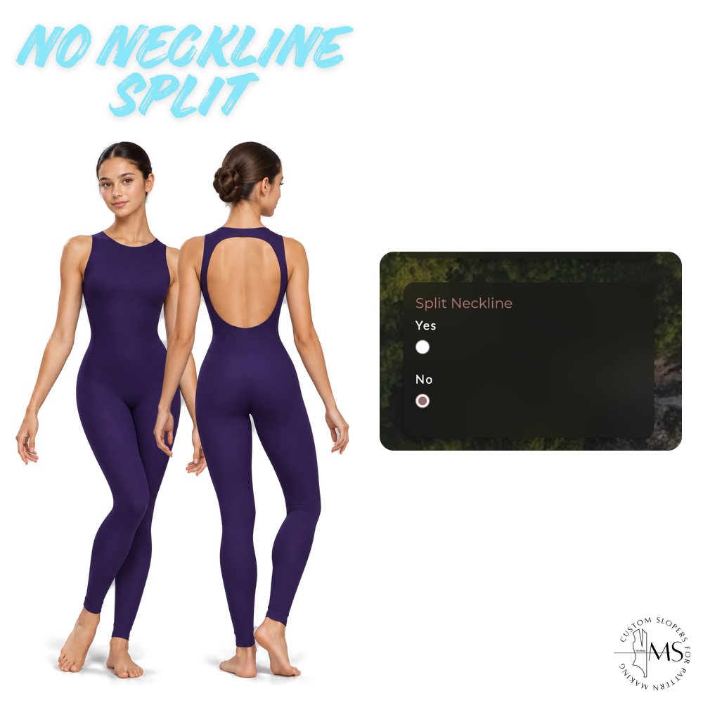 The Open Back Catsuit Pattern