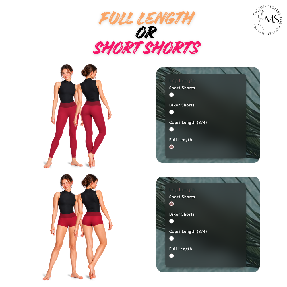 The Legging 2.0 Pattern | Custom Leggings Sewing Pattern Tool 2.0