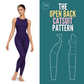 The Open Back Catsuit Pattern