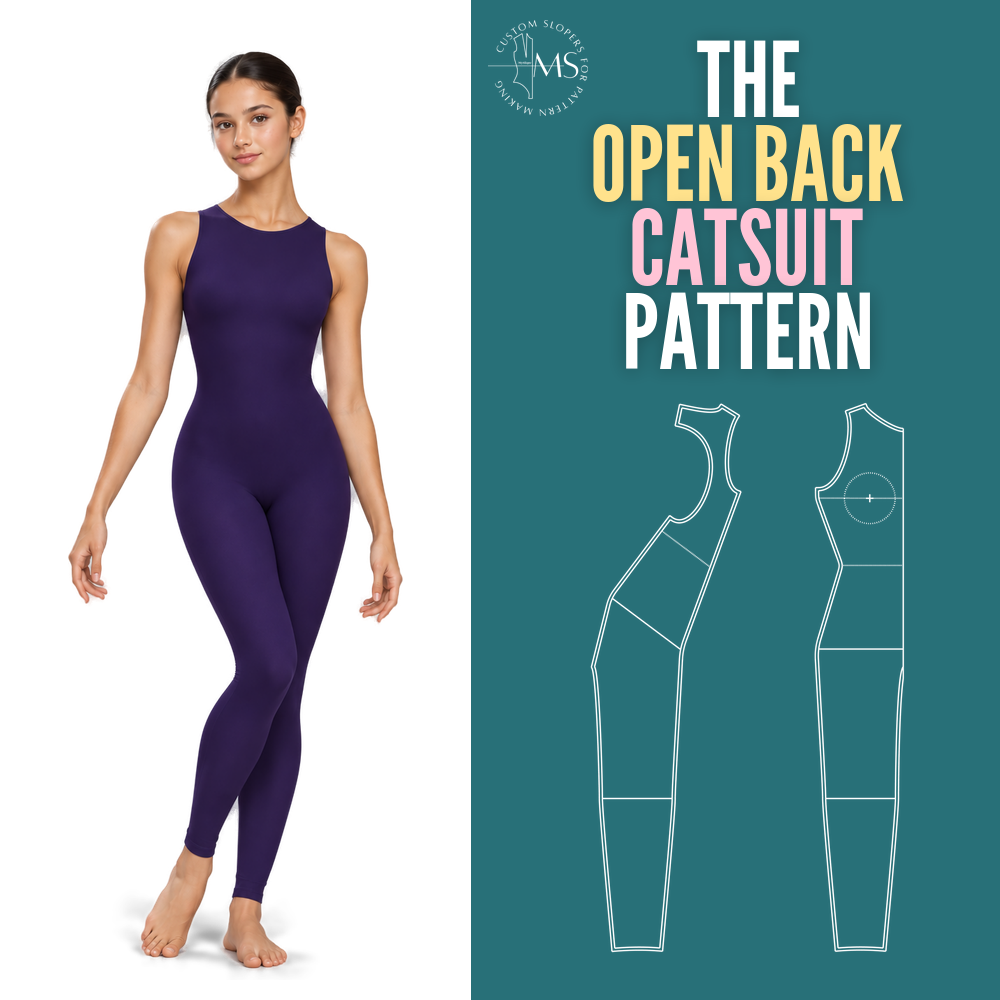 The Open Back Catsuit Pattern