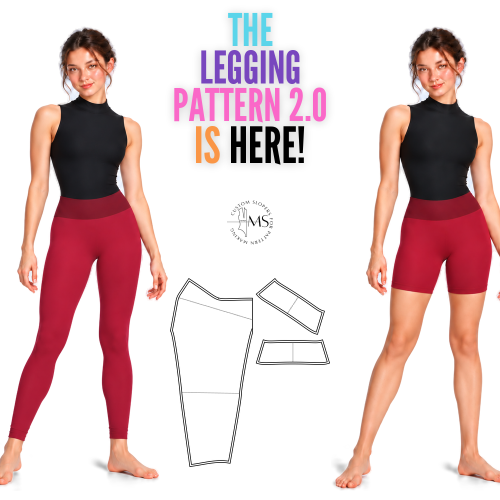 The Legging 2.0 Pattern | Custom Leggings Sewing Pattern Tool 2.0