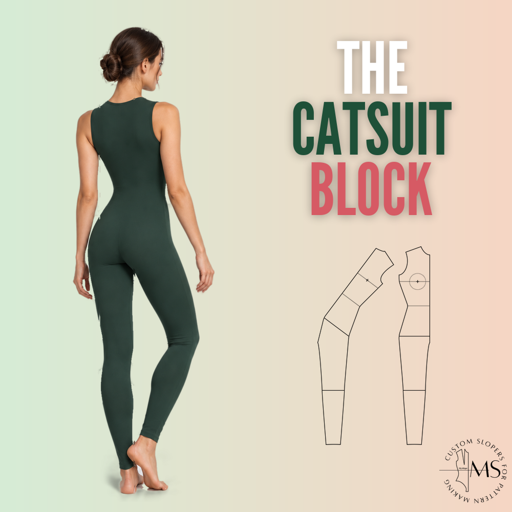 The Catsuit Block | Custom Catsuit Block Sewing Pattern Tool