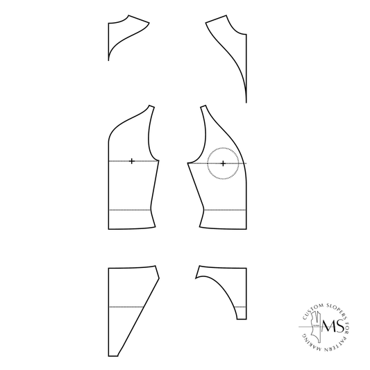 The Tear Drop Split Leo Pattern