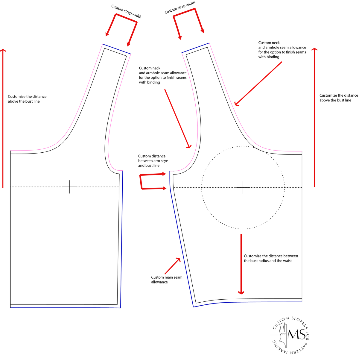 The Bra Top Pattern – mislopecustom